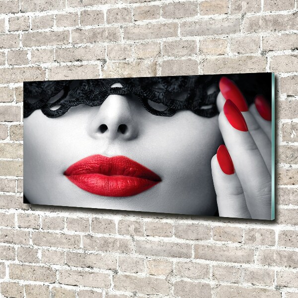 Foto op plexiglas Kanten masker