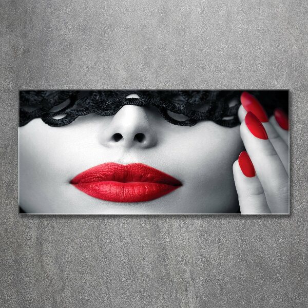 Foto op plexiglas Kanten masker