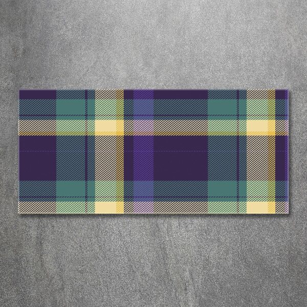 Schilderij op acrylglas Geruite textuur