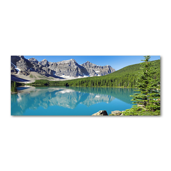 Plexiglas foto Meer in de bergen