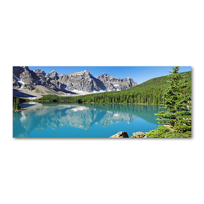 Plexiglas foto Meer in de bergen