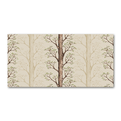 Fotoobraz na ścianę szkło akrylowe Drzewa