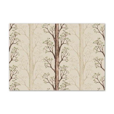 Schilderij op acrylglas Bomen