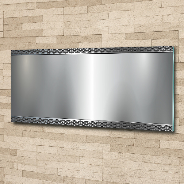 Foto op plexiglas Metalen achtergrond