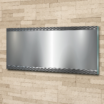 Foto op plexiglas Metalen achtergrond