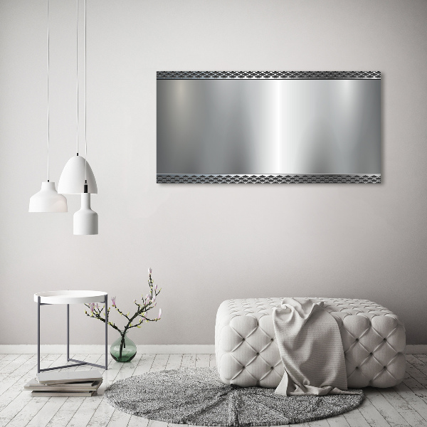 Foto op plexiglas Metalen achtergrond