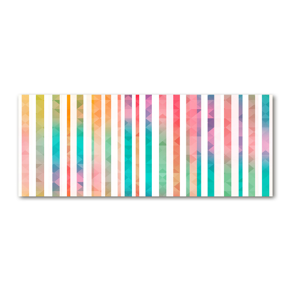 Plexiglas foto Regenboogstrepen