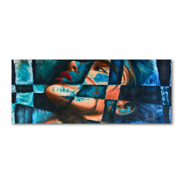 Foto plexiglas Abstracte vrouw