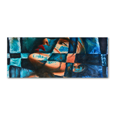 Obraz zdjęcie akryl Kobieta abstrakcja