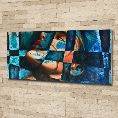 Foto plexiglas Abstracte vrouw