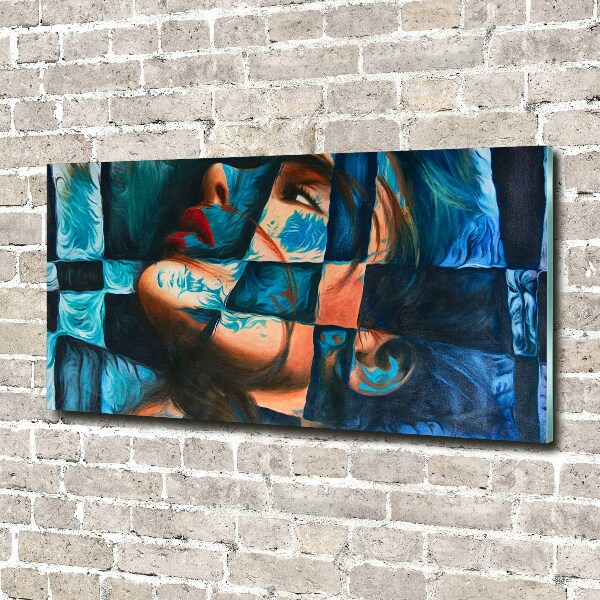 Foto plexiglas Abstracte vrouw