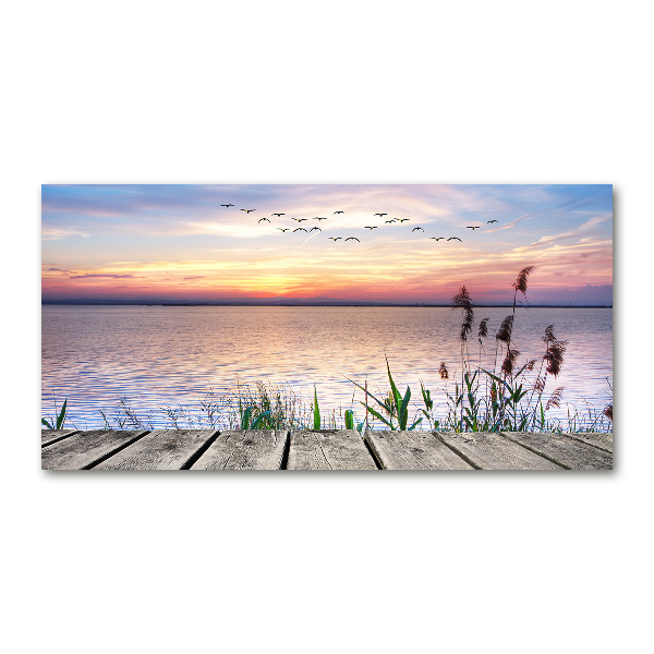 Plexiglas schilderij Lake West