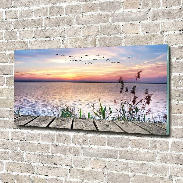 Plexiglas schilderij Lake West