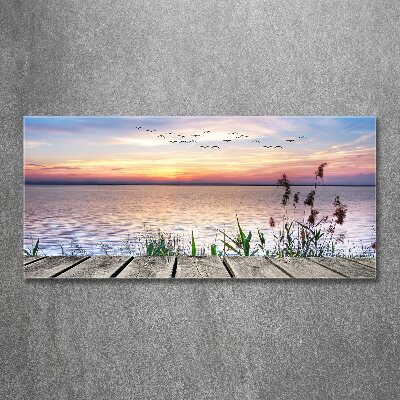 Plexiglas schilderij Lake West