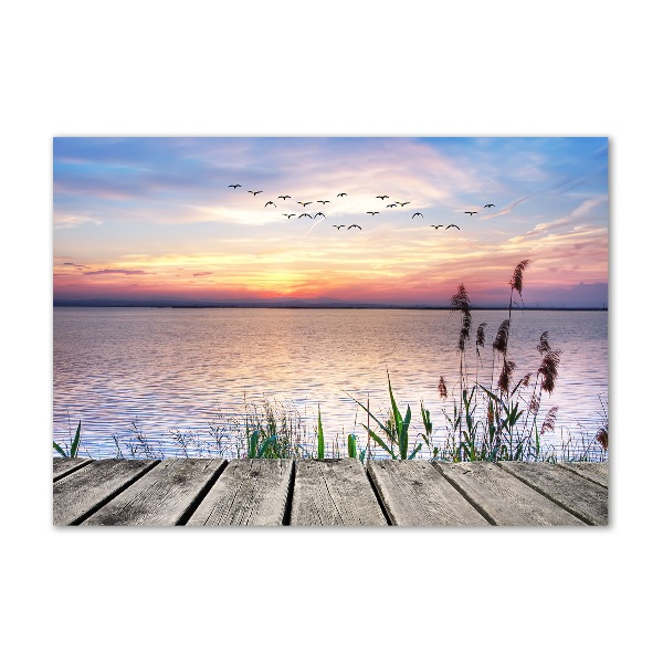 Plexiglas schilderij Lake West