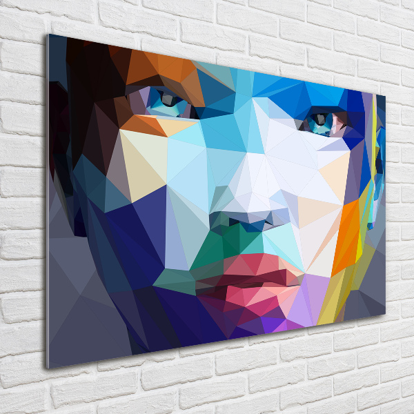 Foto plexiglas Abstracte vrouw