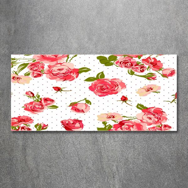 Plexiglas schilderij Rozen