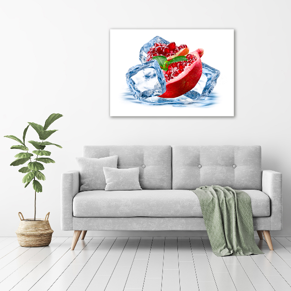 Plexiglas schilderij Granaatappel met ijs