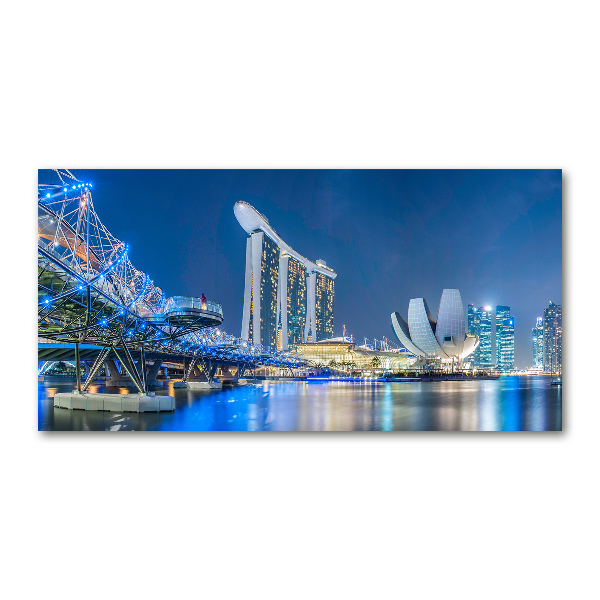 Foto in plexiglas Singapore bij nacht