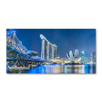 Foto in plexiglas Singapore bij nacht