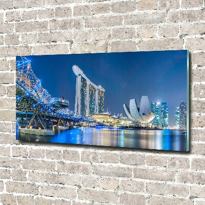 Foto in plexiglas Singapore bij nacht