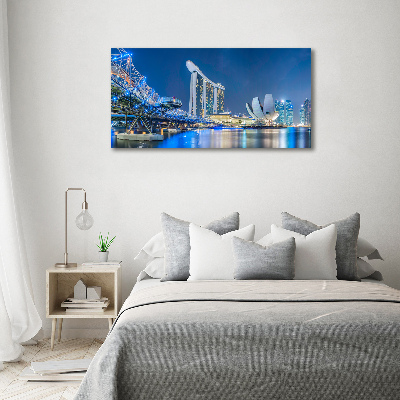 Foto in plexiglas Singapore bij nacht