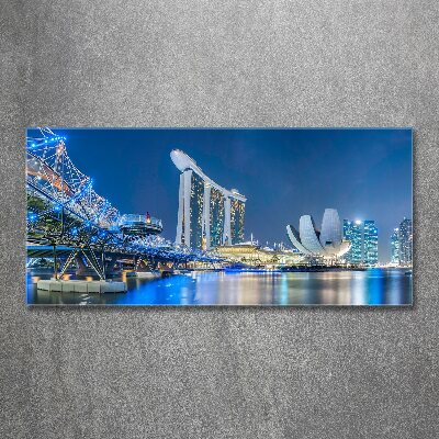 Foto in plexiglas Singapore bij nacht