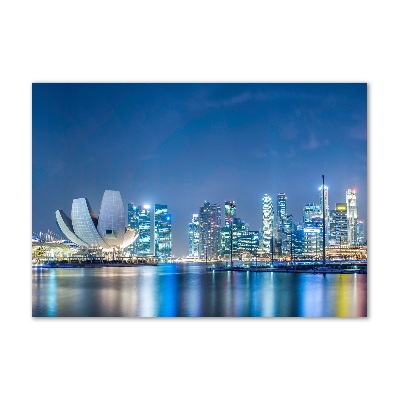 Foto in plexiglas Singapore bij nacht