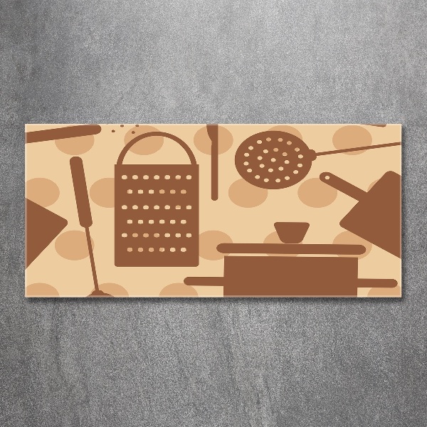 Schilderij op acrylglas Keukengerei