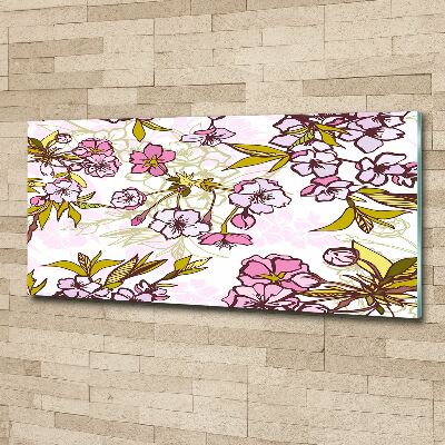 Obraz zdjęcie szkło akryl Kwiaty wiśni