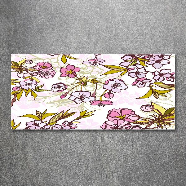 Obraz zdjęcie szkło akryl Kwiaty wiśni