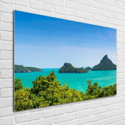 Plexiglas schilderij Panorama Thailand