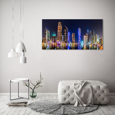 Foto plexiglas Dubai 's nachts