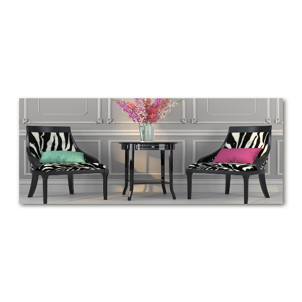 Foto in plexiglas Twee stoelen