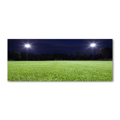 Plexiglas foto Voetbalveld