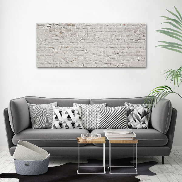Schilderij op acrylglas Bakstenen muur