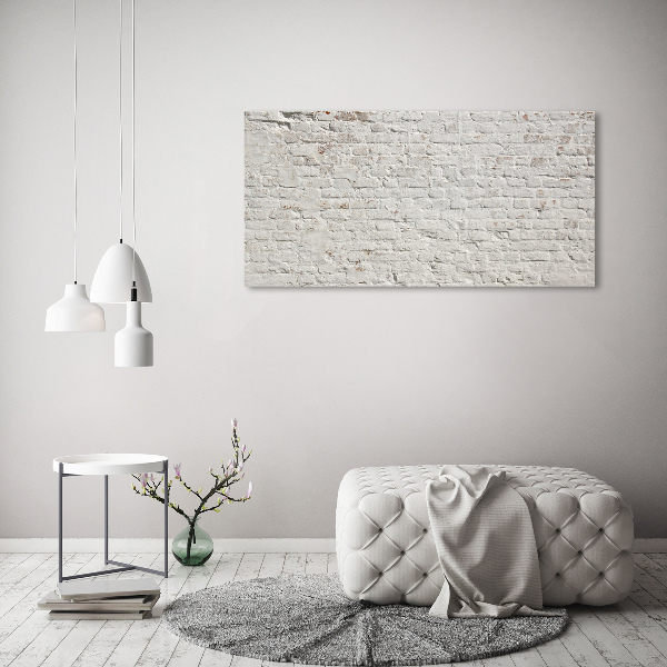 Schilderij op acrylglas Bakstenen muur