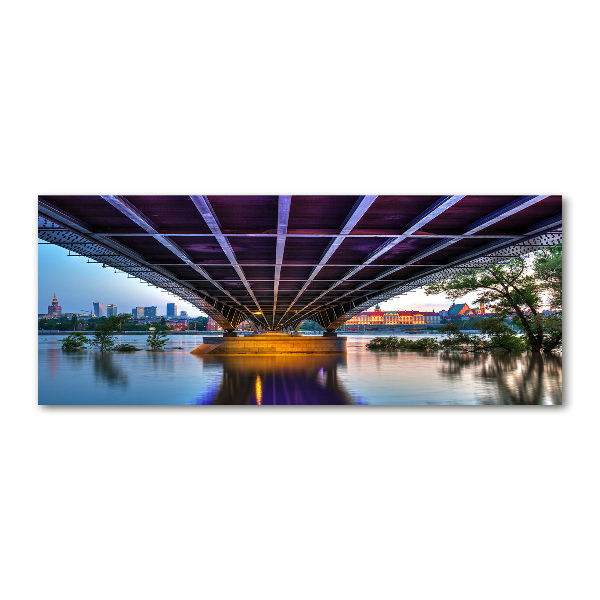 Plexiglas foto Brug in Warschau
