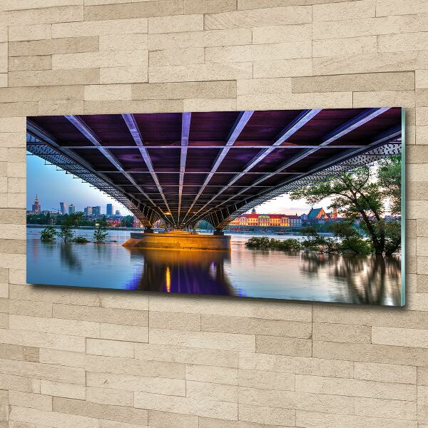 Plexiglas foto Brug in Warschau