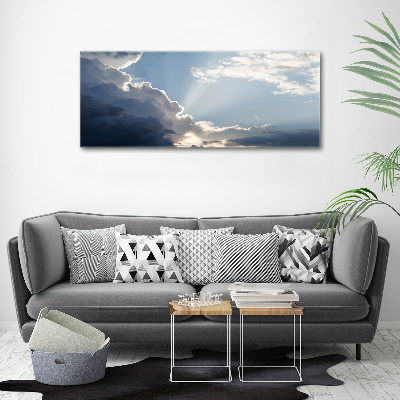 Foto plexiglas Wolken aan de hemel