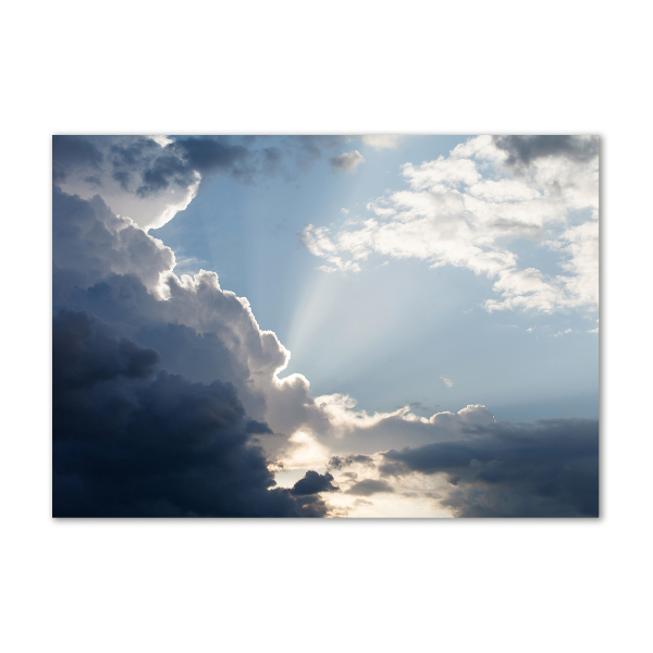 Foto plexiglas Wolken aan de hemel