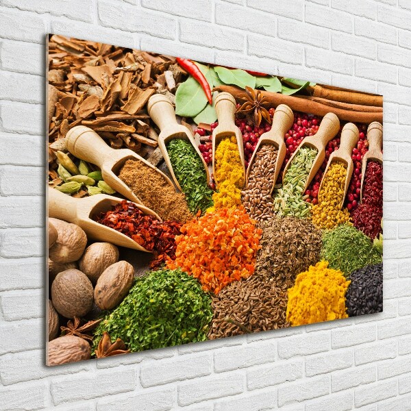 Foto in plexiglas Kleurrijke kruiden