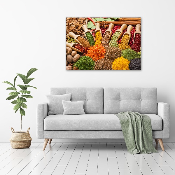Foto in plexiglas Kleurrijke kruiden