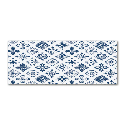 Plexiglas schilderij Bloemenpatroon