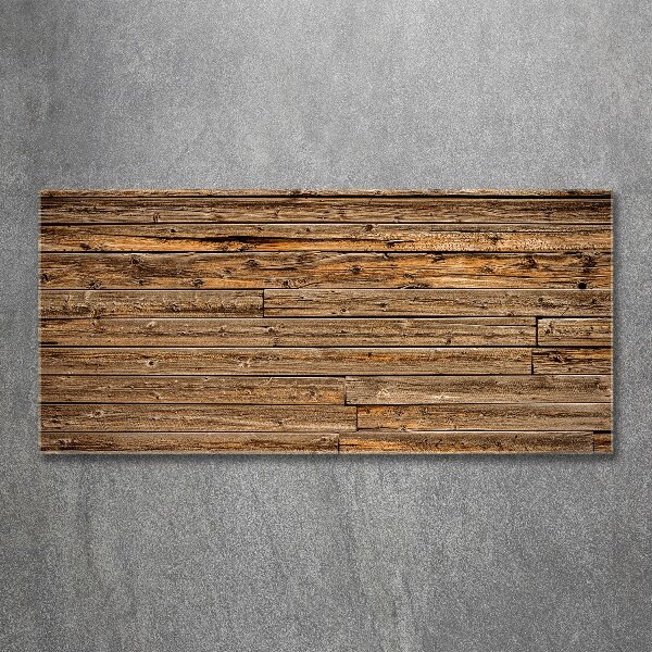 Plexiglas schilderij Houten muur