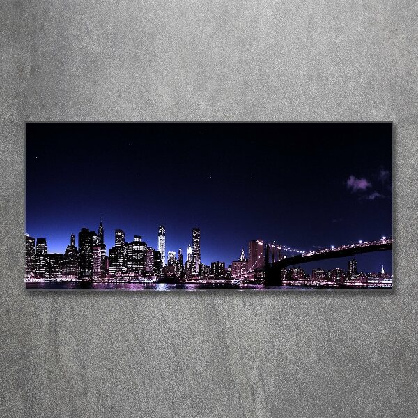 Plexiglas schilderij Brooklynbrug