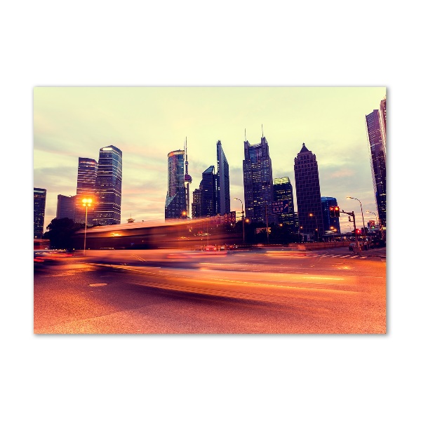 Foto op plexiglas Shanghai 's nachts