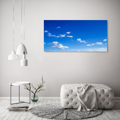 Plexiglas schilderij Wolken aan de hemel