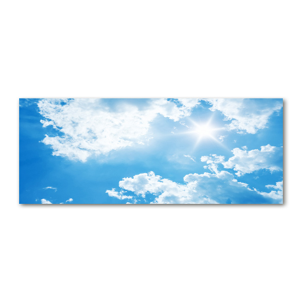 Foto op plexiglas Wolken aan de hemel