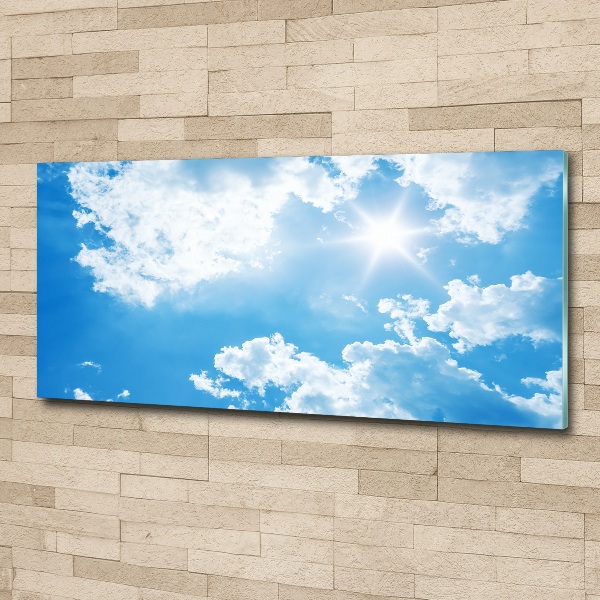 Foto op plexiglas Wolken aan de hemel